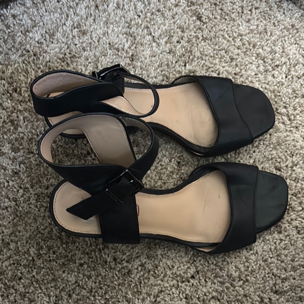ANTONIO MELANI Black Women's Sandals